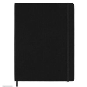 ❤️BUY 5 GET 3 FREE Moleskine Classic Notebook, XL, Ruled, Black, Soft Cover